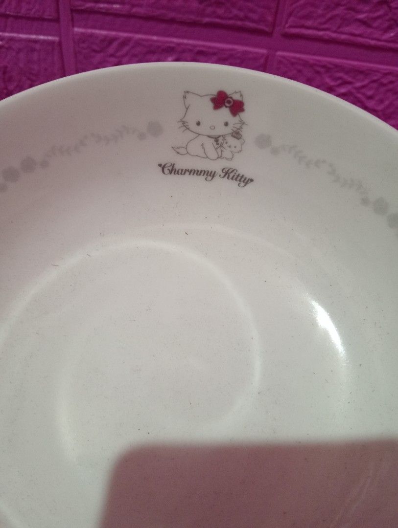CHARMMY KITTY CERAMIC BOWL (Category: Other Kitchenware & Tableware) located in Bulacan. Submitted by renasophiatoystore2020 (Listing ID 1362612603, Image 3). Description: CHARMMY KITTY CERAMIC BOWL 200 PESOS ONLY MOP: GCASH/BDO MOD: FLASH EXPRESS FIRST TO PAY.