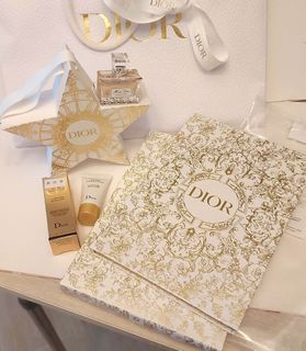 Dior Limited Edition Gold Notebook + Miss Dior EDP Perfume with Limited Edition Star Original Packaging Box Set64216905690243110
