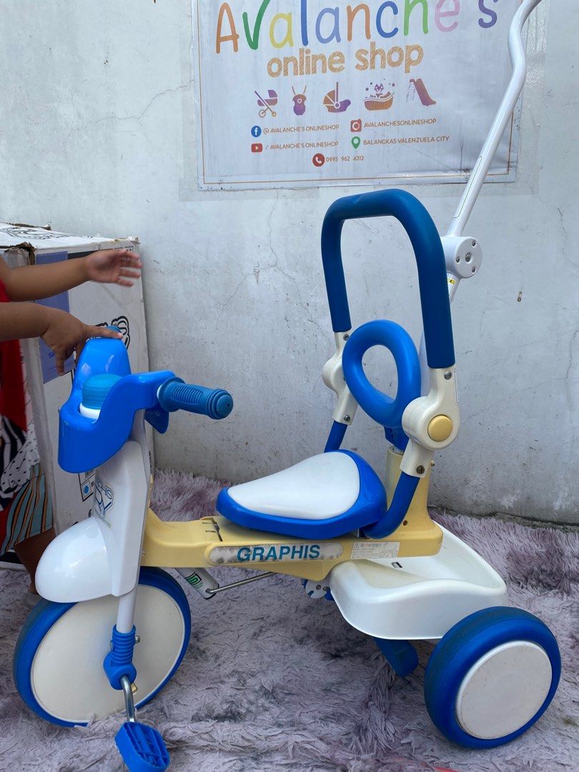Foldable Stroller bike (Category: Strollers) located in Manila. Submitted by avalanchesonlineshopmainacount (Listing ID 1362571543, Image 1). Description: .