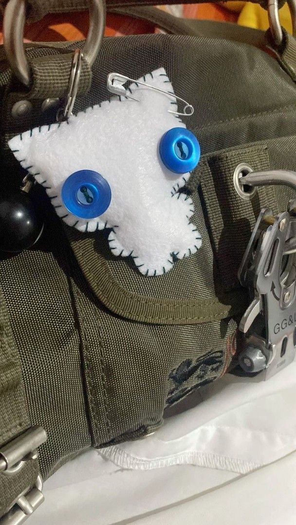 Handmade felt keychain (Category: Other Accessories) located in Digos. Submitted by pixiepurlsandpages (Listing ID 1362495423, Image 2). Description: (photo not mine) add some charm to your bags with my handmade custom felt keychains! price defers on design.