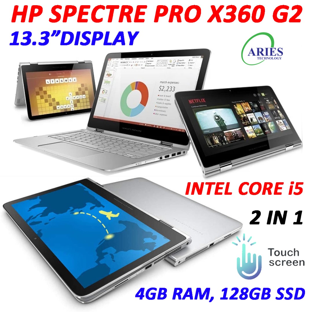 HP Spectre Pro X360 G2 Touch Screen Laptop In Aries Technology ...