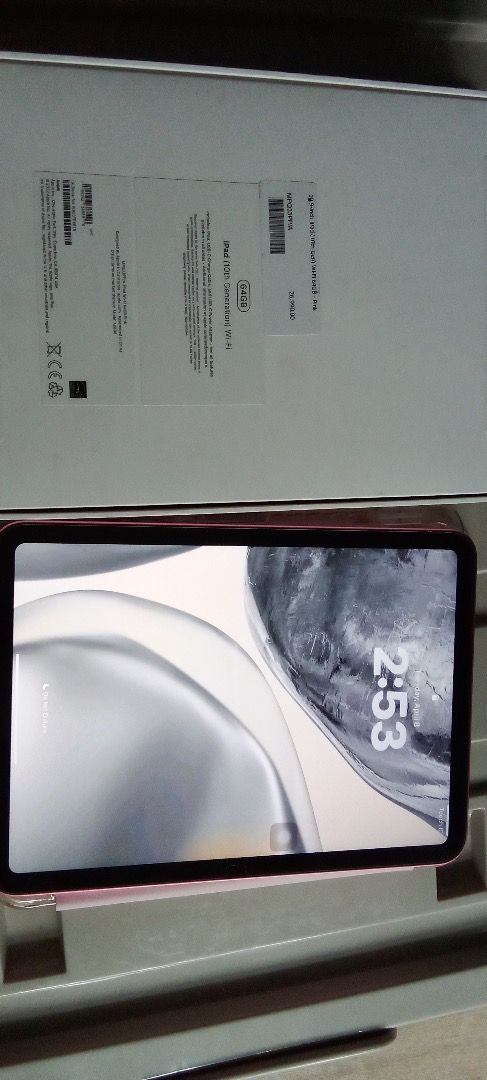 IPAD 10th GEN (Category: iPad) located in Manila. Submitted by carminelea21879 (Listing ID 1362541969, Image 1). Description: RUSH !! RUSH !! RUSH!! IPAD 10TH GEN WIFI ONLY 64GB PINK Details: All working No issue Never Replaced and Open No Dents and Scratches Want to sawa sa checking nang device Inclusions: Original Type-C charger (Chord and Adaptor) Box ( Same Serial number). 3 Ipad Cases may tempered na 19k (slightly negotiable nalang) 📍Malate