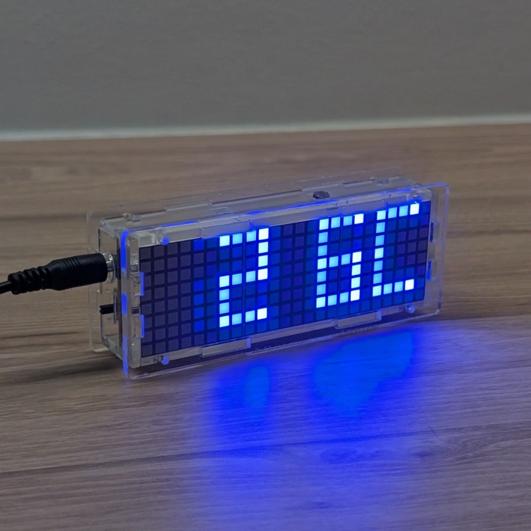 LED Dot Matrix Clock65074865435393111