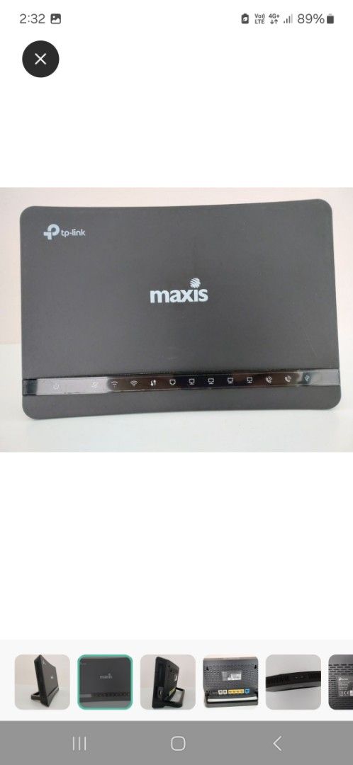 Maxis TP Link Wifi Modem Router Device, Computers & Tech, Parts ...
