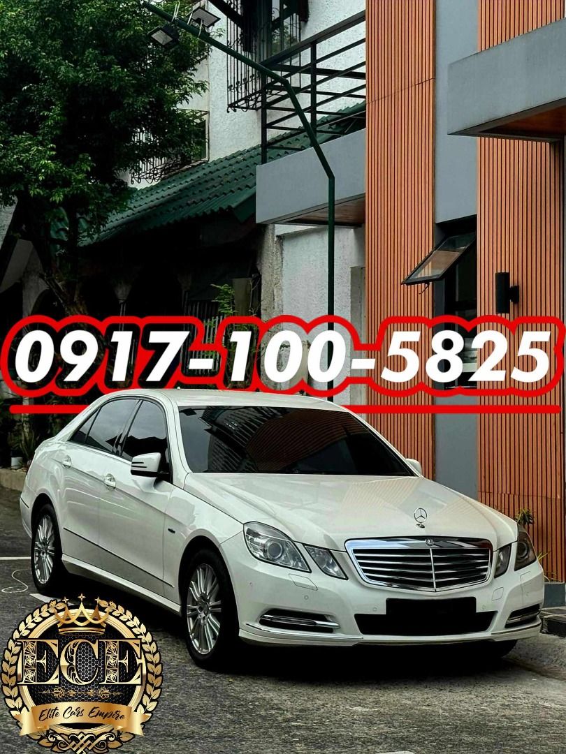 Mercedes-Benz E250 CGI (A) (Category: Used Cars) located in Quezon City. Submitted by elite_cars_empire (Listing ID 1362532708, Image 1). Description: ♾️ Mercedes Benz E250 ♾️ 🎲 2011 Model 🎲 CGi 🎲 Gasoline 🎲 42k Kms Only (Legit) 🎲 New Tires (Goodyear) 🎲 Local Catz 🎲 1st Owner 🎲 Newly Serviced 🎲 Well Maintained 🎲 Owner Seller 🎲 T**-**5 Plate 🎲₱ 928,000 ✅𝚆𝙴 𝙰𝙲𝙲𝙴𝙿𝚃 𝙲𝙰𝚂𝙷 | ✅𝚃𝚁𝙰𝙳𝙴 𝚃𝙾 𝙲𝙰𝚁𝚂 | 𝚆𝙰𝚃𝙲𝙷𝙴𝚂 ⬇️⬇️⬇️⬇️⬇️⬇