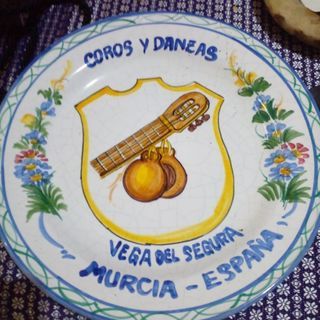 Piring kuno eropa 26 cm Vegal del Murcia espana