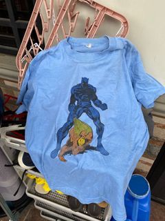 Rare vintage 80s marvel black panther graphics design (authentic)