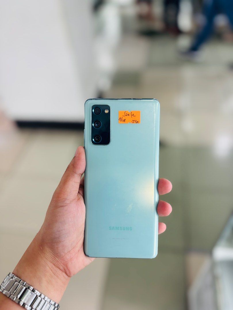 Samsung S20 FE 8/128GB Openline NTC approved no issues (Category: Samsung) located in San Juan City. Submitted by najihahtelecomshop2018 (Listing ID 1362618439, Image 1). Description: Legit Store | Original unit FOR SALE | TRADE / SWAP ▫️INSTALLMENT thru: 🔸Credit Card (straight / installment) 🔸Ggives / Gcredit + 6% interest 🔸Spay Later + 6% interest (RFS: Buy and Sell any kinds of Gadgets) Description: Samsung S20 FE 8/128GB NTC APPROVED Openl