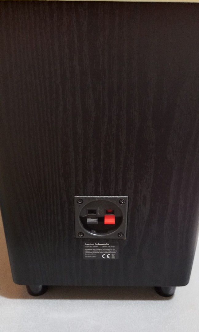 Subwoofer Passive Speaker 100 watts (Category: Soundbars, Speakers & Amplifiers) located in Antipolo. Submitted by fastlane8moto (Listing ID 1362517066, Image 3). Description: CDM 💯ORIGINAL, SURE UNIT, SURE BRAND NEW, NO MAGIC Introducing the powerful QZM model S650D subwoofer speaker! This 100-watt marvel features a 6.5-inch subwoofer that delivers deep, rumbling bass to your audio setup. Crafted with a sleek black MDF board, this passive conne