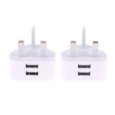 USB Plug Charger, Multi USB Wall Plug Adaptor UK Android Phone Charing ...