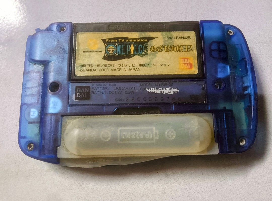 WonderSwan with game Cartridge - Untested- Please read description (Category: Others) located in Manila. Submitted by redridinghood269 (Listing ID 1362490788, Image 2). Description: WonderSwan with game Cartridge - Untested - Please read description Unit Only - No Cables Good for Display, For Collectors or for Parts Reason for Selling: Decluttering.