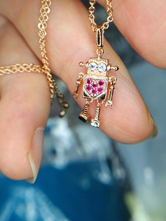 機械人頸鏈 robot necklace64235022235521110