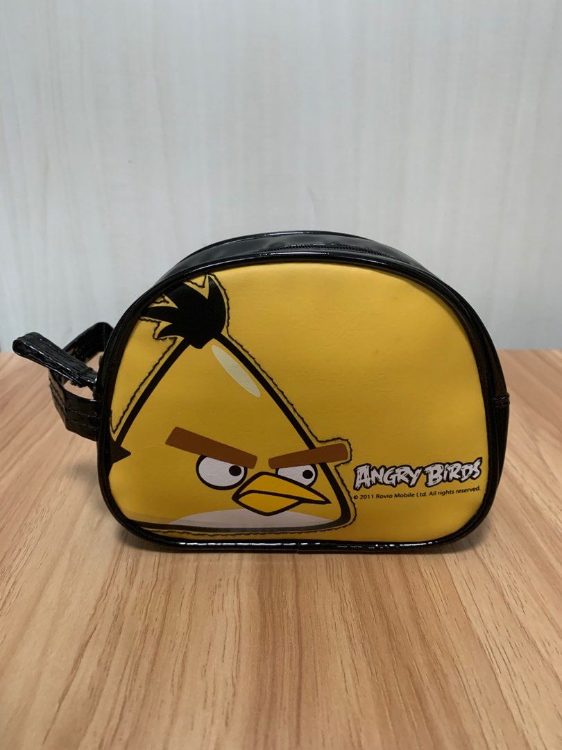 Angry Bird Pouch (Category: Purses & Pouches) located in Singapore. Submitted by whitec0ral (Listing ID 1362710708, Image 1). Description: Size: 15x11cm Postage $2 Tracked mail .