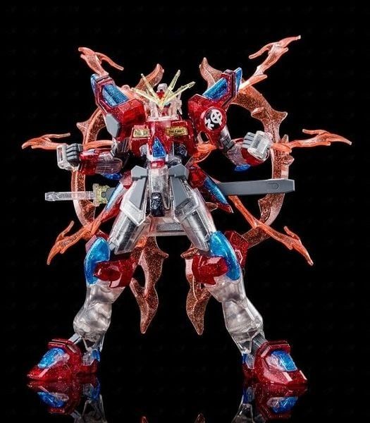 Bandai HG Gunpla HGBF KMK-B01 Kamiki Burning Gundam (PLAVSKY PARTICLE CLEAR) (Category: Gundam Model Kits) located in Singapore. Submitted by suntrailerhobby (Listing ID 1362748630, Image 3). Description: An original Gunpla built by Sekai with guidance from Shia Kijima after the 13th U-19 National Tournament, the Kamiki Burning Gundam has a high level of completion. Sekai used the TBG-011B Try Burning Gundam as a reference when creating it. Other