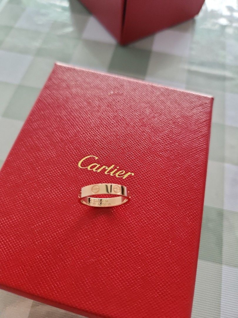 Cartier Riing Cartier Ring, Luxury, Accessories on Carousell