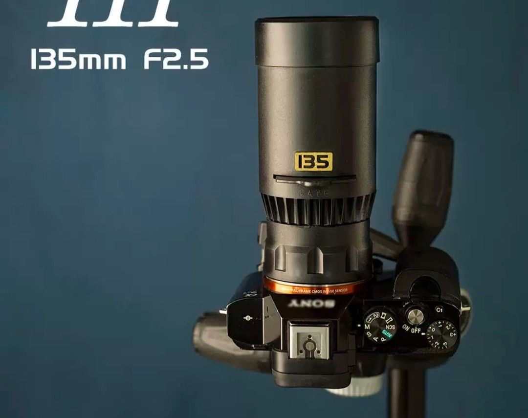 Caye 75mm f2.8 旋焦 鏡頭 135mm f2.5 Sony e mount 手動鏡頭 lensbaby, 攝影器材, 鏡頭及裝備 ...