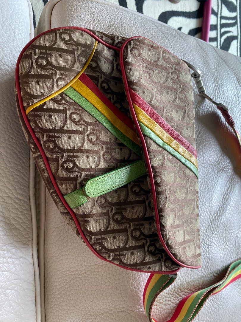 Dior (Category: Luxury Bags & Wallets) located in Mandaluyong City. Submitted by envoguevintage88 (Listing ID 1362680313, Image 2). Description: Dior Rasta galliano bag Please make your own judgment call on this ..