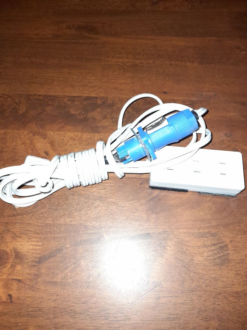 Extension Cord with Speakon Connector (Category: Cables & Adaptors) located in Las Pinas. Submitted by ninodpmas (Listing ID 1362770582, Image 3). Description: Extension Cord with Speakon Connector.