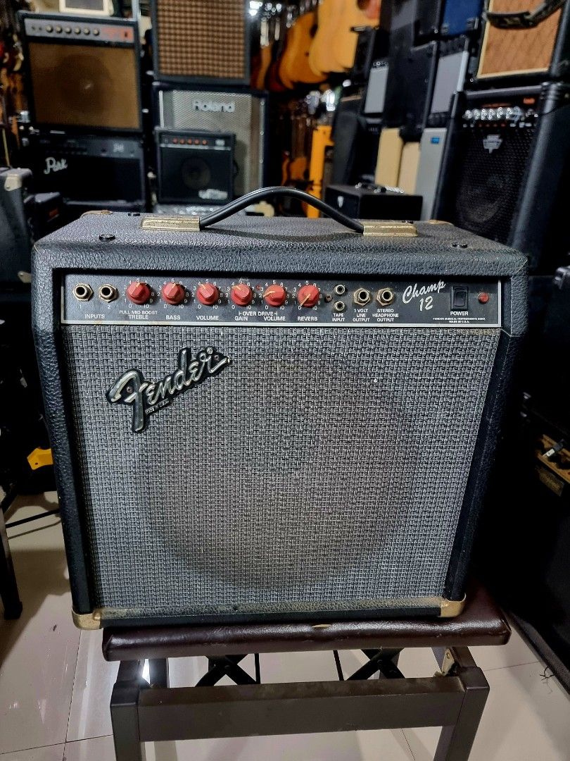 Fender champ 12 tube amp (Category: Musical Instruments) located in Binan City. Submitted by jamrock.music (Listing ID 1362756240, Image 1). Description: "JAMROCK MUSIC STORE" JAPAN MUSICAL INSTRUMENTS location📍ST FRANCIS 7 SAN ANTONIO BIÑAN LAGUNA 📌pin@waze/googlemap JAMROCK Music store st paul project 4 biñan laguna the shop is closed by appointment for pick up only.please let us know if you are coming..
