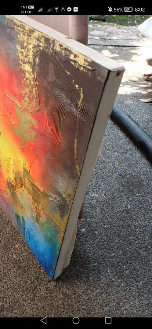 For sale painting (Category: Other Home Furniture) located in Pasig City. Submitted by aillegra (Listing ID 1362656559, Image 2). Description: For sale painting Oil on canvas 36 x 36 inches Abstract big painting.