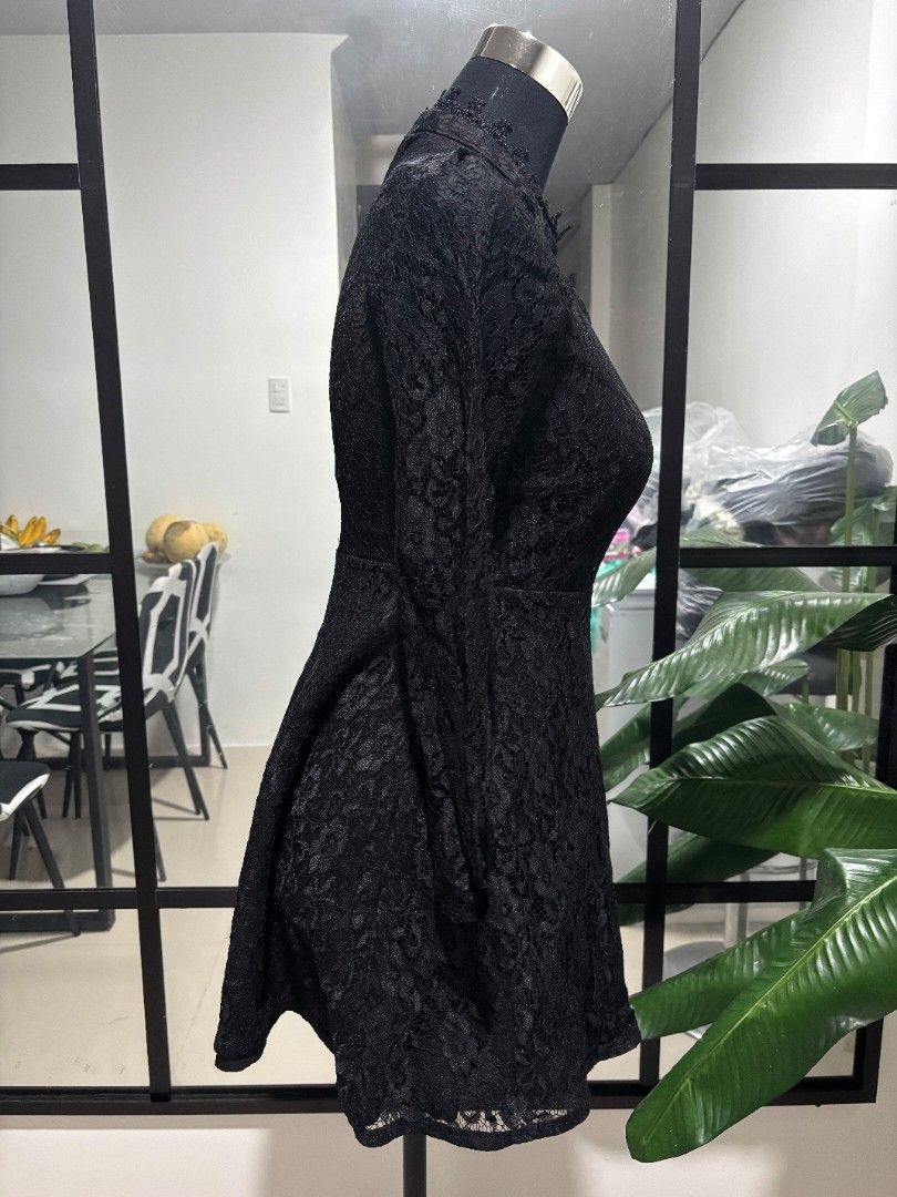 gothic lace dress (Category: Dresses) located in Quezon City. Submitted by randomcatvideo (Listing ID 1362729941, Image 2). Description: 80+sf flat measurements: bust: 15" waist: 13" length: 27-28".