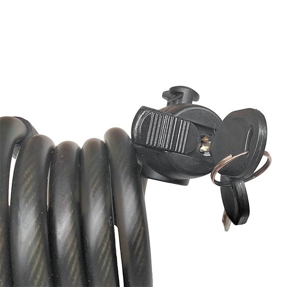 Himo Portable Self Coiling Spring Cable Bicycle Lock L150*, Sports ...