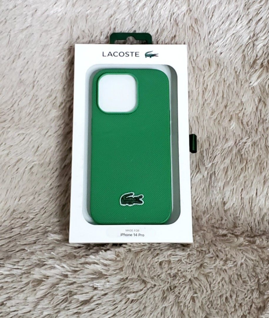 Iphone 14 pro lacoste case brandnew original (Category: Cases & Sleeves) located in Cavite. Submitted by buywhatulove (Listing ID 1362745279, Image 1). Description: FIXED PRICE.