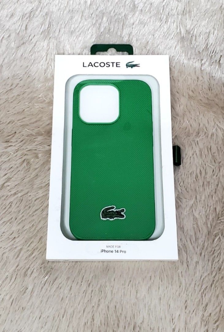 Iphone 14 pro lacoste case brandnew original (Category: Cases & Sleeves) located in Cavite. Submitted by buywhatulove (Listing ID 1362745279, Image 3). Description: FIXED PRICE.