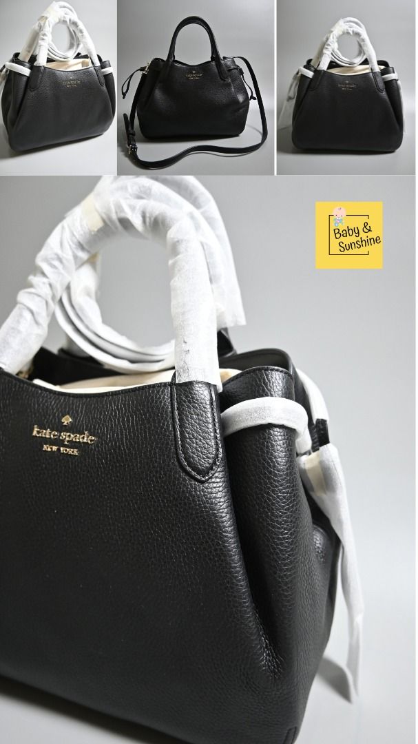 Kate Spade Dumpling Large Satchel In Black (Category: Luxury Bags & Wallets) located in Mandaluyong City. Submitted by caimartos (Listing ID 1362684460, Image 1). Description: .