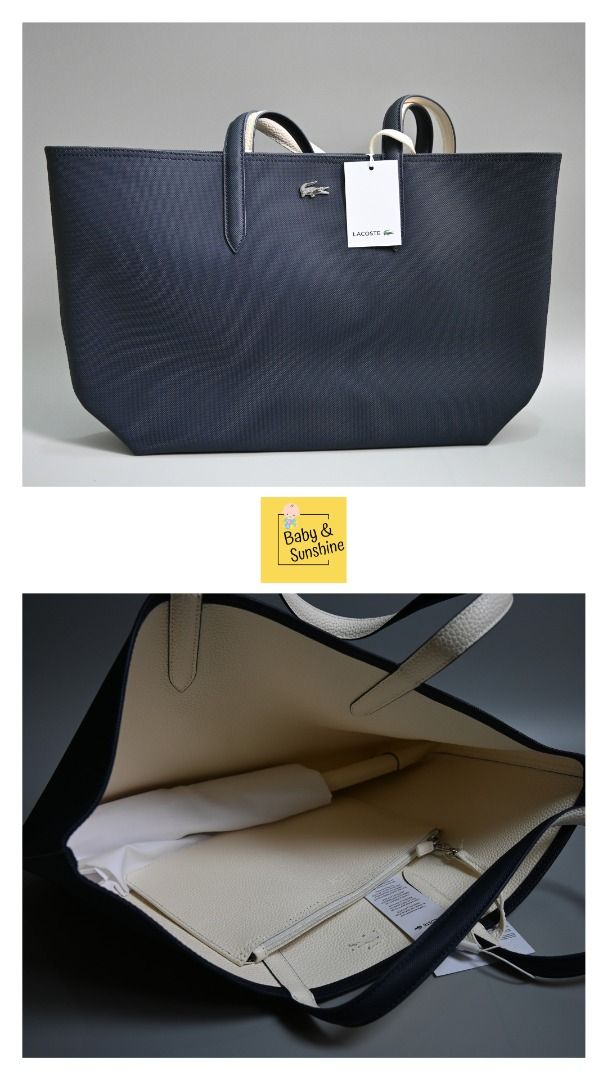Lacoste Anna Reversible Tote Bag (Category: Luxury Bags & Wallets) located in Mandaluyong City. Submitted by caimartos (Listing ID 1362684849, Image 1). Description: .