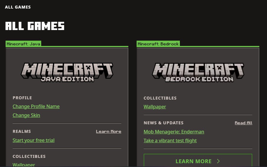 Minecraft Premium JAVA AND BEDROCK WITH REALMS, Video Gaming, Gaming ...