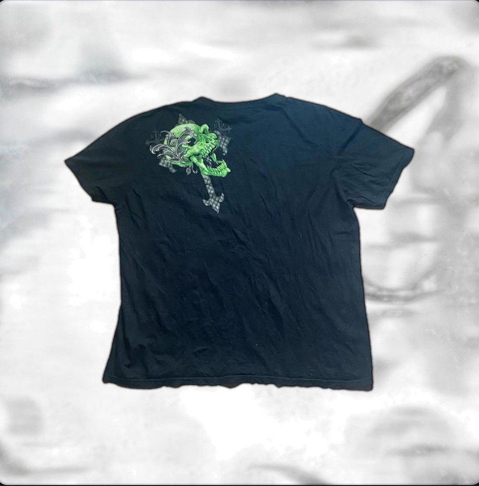 MMA Elite (READ DESCRIPTION) (Category: Formal Shirts) located in Manila. Submitted by sixbullets (Listing ID 1362772734, Image 2). Description: IG: triple_demons MMA Elite Green Skull And Cross 💀✝️ Width: 24" Length: 27" Issue(s): Minor crackprint ☢︎ Mine - 1100 ☢︎ Steal - 1200 ☢︎ Grab - 1300 ☢︎ Claim - 1500.