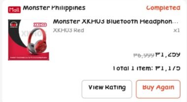 Monster Wireless Gaming Headphone (Category: Headphones & Headsets) located in Malabon City. Submitted by thyrij (Listing ID 1362713251, Image 3). Description: Nacheck lang at binalik din sa box, ayaw ng anak ko .