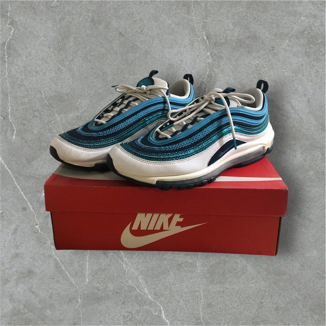 nike airmax 97 (Category: Sneakers) located in Caloocan City. Submitted by theeclutter (Listing ID 1362745010, Image 1). Description: nike airmax 97 size 12 some yellowing on the midsole, needs clean 1,500.