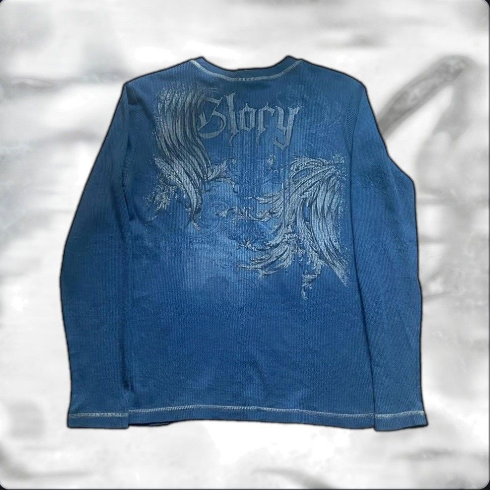 No Boundaries Thermal Long Sleeve (READ DESCRIPTION) (Category: Activewear) located in Manila. Submitted by sixbullets (Listing ID 1362770429, Image 2). Description: IG: triple_demons RARE No Boundaries Skull Wings Thermal Long Sleeve 💀🪽 Width: 18" Length: 26" Issue(s): None ☢︎ Mine - 1400 ☢︎ Steal - 1500 ☢︎ Grab - 1600 ☢︎ Claim - 1700.
