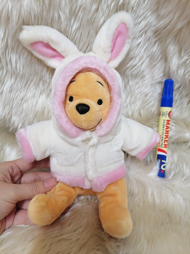 Original Japan Disney Winnie the Pooh Costume Rabbit Stuffed Toys Soft ...