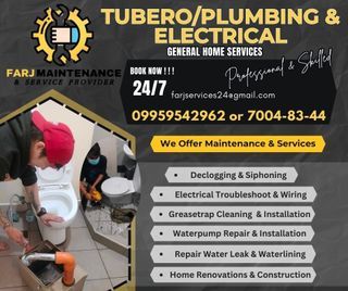 Plumbing/Tubero and Electrical Services