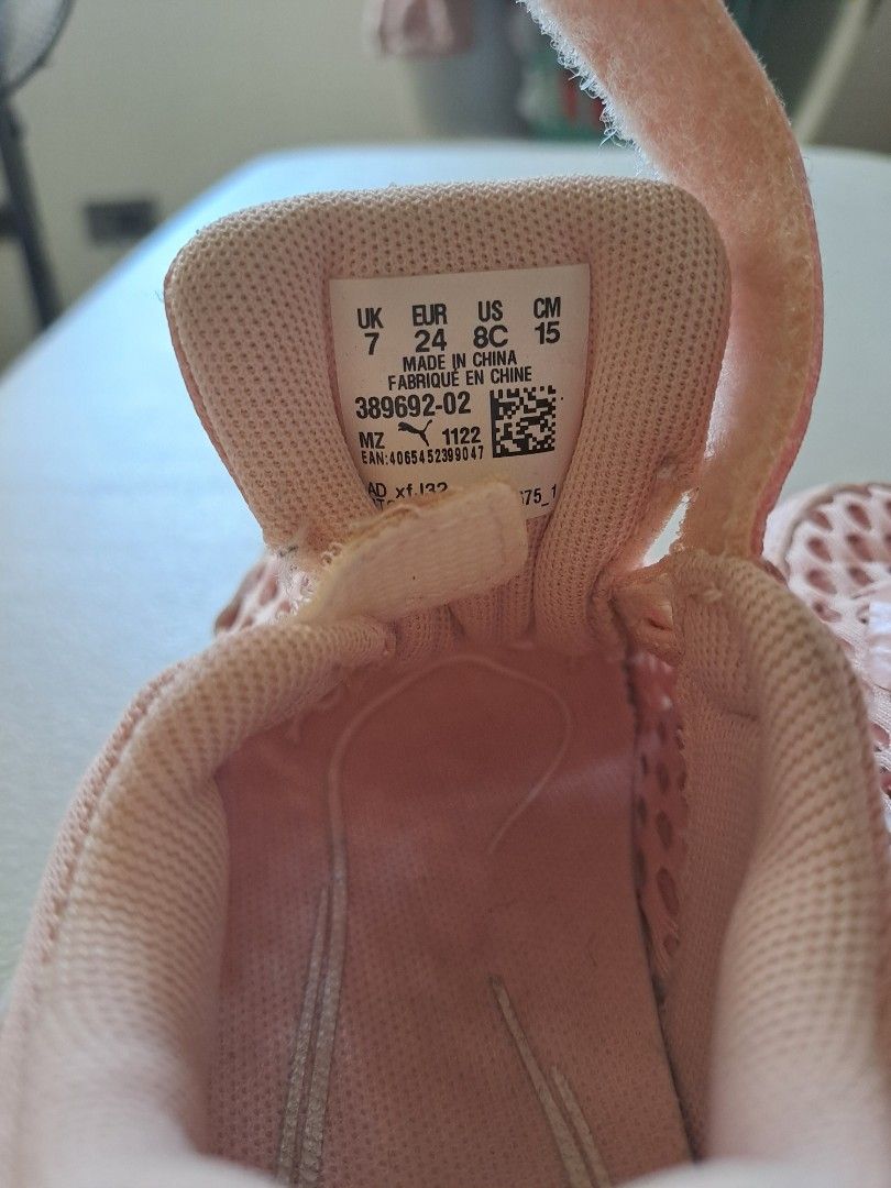 Puma Rubber Shoes for Babies (Category: Babies & Kids Fashion) located in Manila. Submitted by emma.b1 (Listing ID 1362704830, Image 3). Description: 2 pairs available. Size details are in the pics (one pair slightly bigger than the other one). 500 pesos each pair. Used by my twins for less than a year (within their 24th- to 36th-month). Washed na po. Update as of April 17: Size 23 - SOLD.