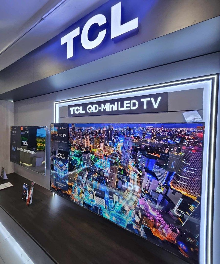 TCL SMART/ANDROID GOOGLE TV , (4K UHD QLED AND MINI LED) (Category: TV) located in Manila. Submitted by chuck_claros (Listing ID 1344627323, Image 3). Description: TCL SMART/ANDROID GOOGLE TV (4K UHD QLED AND MINI LED) ☑️BRAND NEW FACTORY SEALED UNIT WITH OFFICIAL SALES INVOICE AND WARRANTY 🔻SALE!!! SALE!!! SALE!!!🔻 🔻!!! DISCOUNTED PRICE !!!🔻 ◽(NXTFRAME 4K QLED) 65 inch - LED 65A300W - SALE PRICE - 63,690 65 inch - LED 65A300 PRO - SALE PRICE