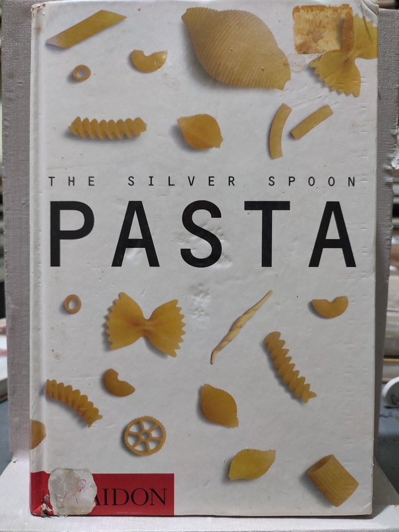 The Silver Spoon Pasta Published by Phaidon Press Limited (Category: Storybooks) located in Quezon City. Submitted by remnantsbookladia (Listing ID 1362720980, Image 1). Description: ©2009-Hardbound The Silver Spoon Pasta Published by Phaidon Press Limited 336 pages Php380.