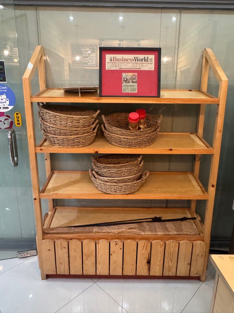 Wooden Shelves (Category: Shelves, Cabinets & Racks) located in Quezon City. Submitted by mkstudio88 (Listing ID 1362756900, Image 1). Description: .