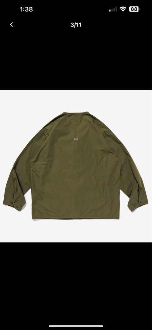 WTAPS 251CWDT-SHM04 SCOUT / LS / NYCO. WEATHER, 男裝, 外套及 WTAPS 251CWDT-SHM04 SCOUT / LS / NYCO. WEATHER, 男裝, 外套及