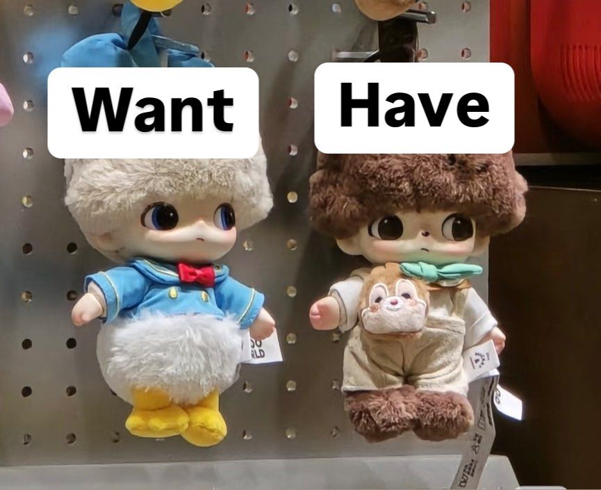 WTT - Dimoo Chip and Dale to Donald (Brand New}), Hobbies & Toys, Toys ...