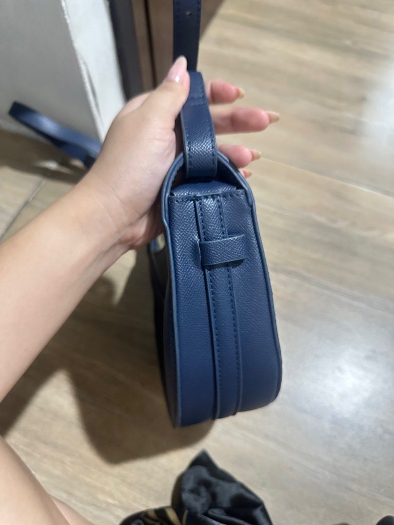 Xlabel Polene Inspired Moon Bag (Category: Cross-body Bags) located in Pasig City. Submitted by mendd (Listing ID 1259805980, Image 3). Description: with 1 short and 1 long strap with minimal signs of usage.