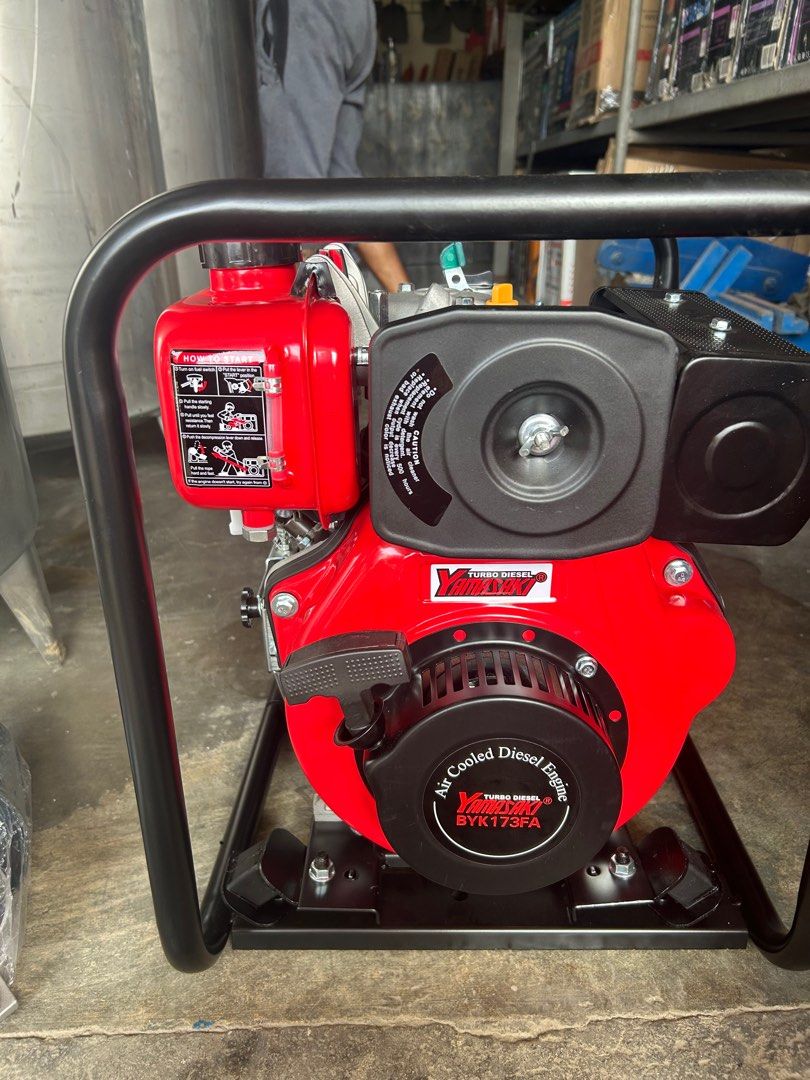 YAMASAKI 4x4 WATERPUMP (Category: Construction Tools & Equipment) located in Arayat. Submitted by mikepain06222 (Listing ID 1362675404, Image 2). Description: HEAVY DUTY WATERPUMP SUIT FOR FARMING AND IRRIGATING 4x4 SIZE IN AND OUT.