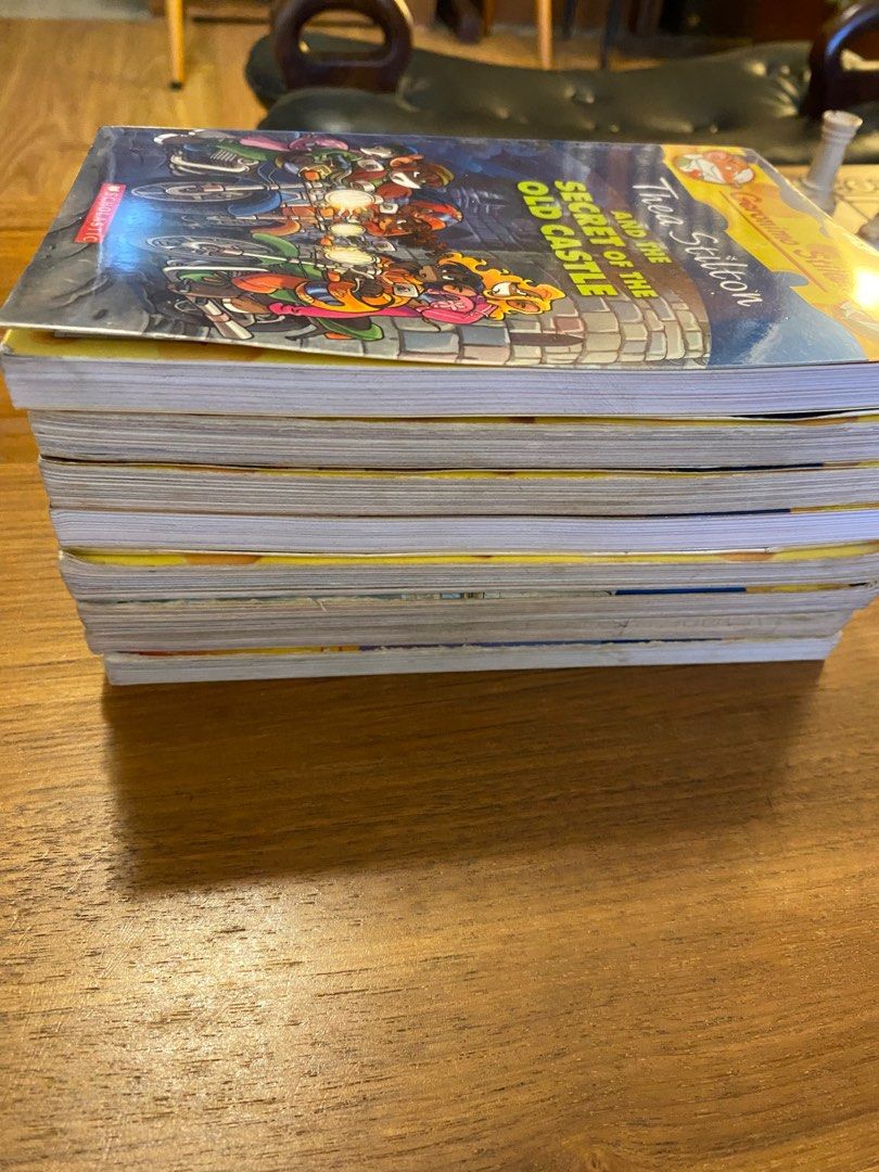 8 Thea Stilton Books Take All (Category: Storybooks) located in Quezon City. Submitted by practicalnanay (Listing ID 1366545038, Image 3). Description: 8 Thea Stilton Books Take All for 700 Buyer pays shipping fee via Lalamove/Grab (for same day) or J&T (if not rush) Pickup location: 1st Laguna St, Tandang Sora QC #fictionbooks #novel #decluttering #prelovedbooks #Pocketbooks #preteenbooks.