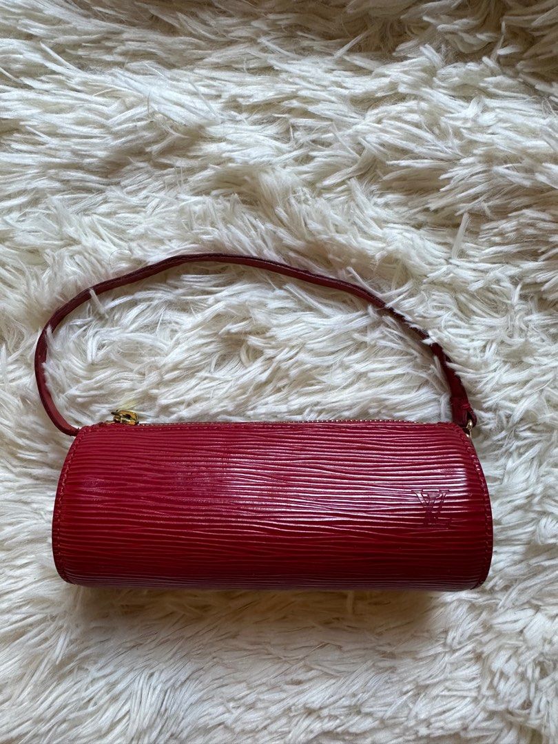💯% AUTHENTIC Louis Vuitton Epi Baby/Mini Papillon (Category: Luxury Bags & Wallets) located in Cainta. Submitted by Micks81StorePH (Listing ID 1366646122, Image 1). Description: Leather is in very good condition. Super cute! 😍😍😍 Collector's item. I'm open to reasonable offers. 😊.