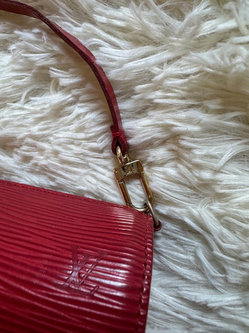💯% AUTHENTIC Louis Vuitton Epi Baby/Mini Papillon (Category: Luxury Bags & Wallets) located in Cainta. Submitted by Micks81StorePH (Listing ID 1366646122, Image 2). Description: Leather is in very good condition. Super cute! 😍😍😍 Collector's item. I'm open to reasonable offers. 😊.