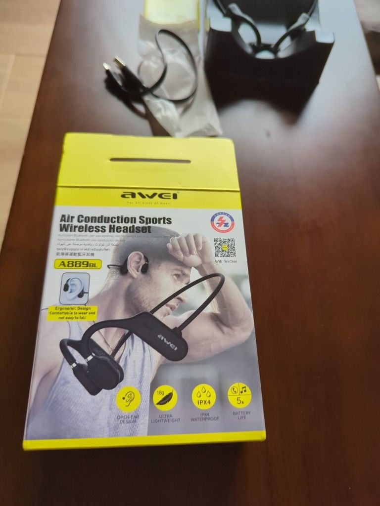 FREE with 2 PURCHASES: Awei Air Conduction Sports Wireless Headset63228760374913114
