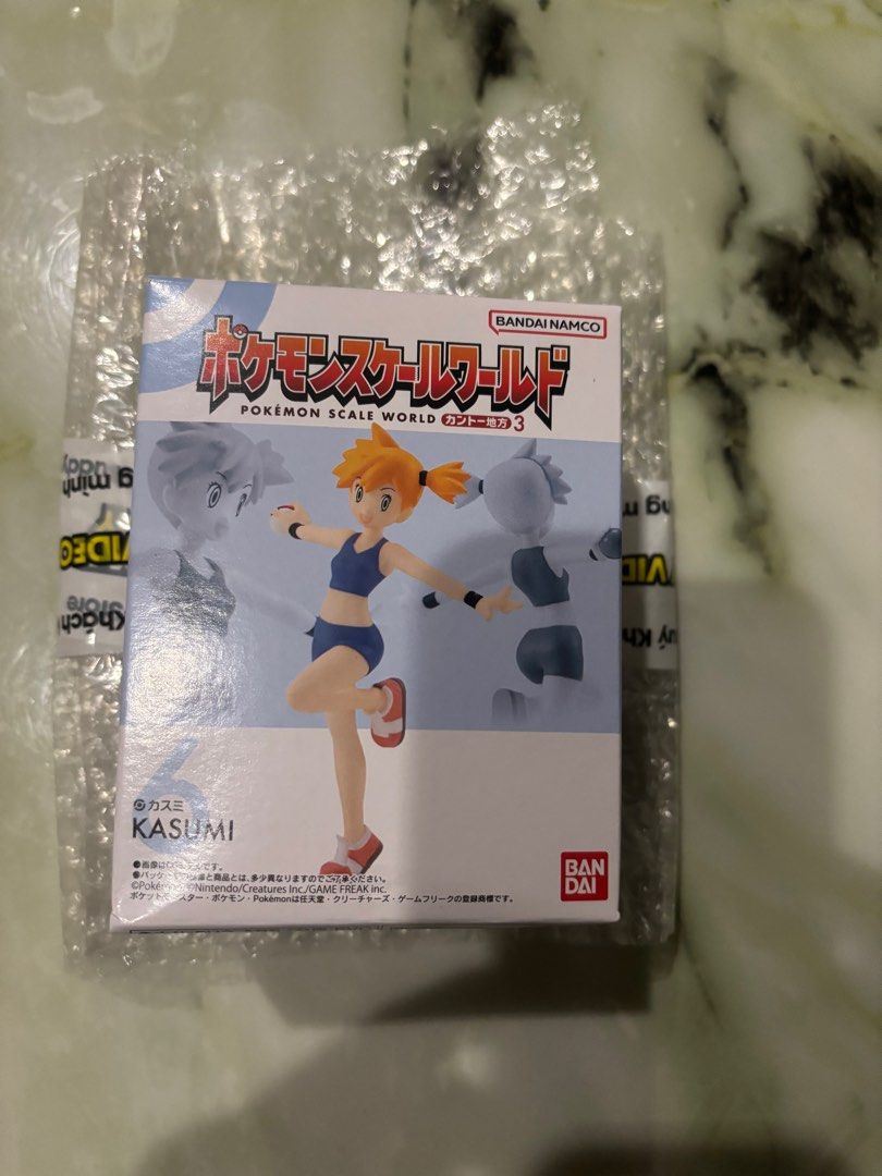 Bandai Pokémon scale world (Category: Toy Figures) located in Singapore. Submitted by masketeer2000 (Listing ID 1366686161, Image 1). Description: Brand new MISB Misty .